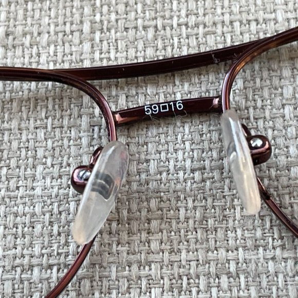 Kirkland Signature Men Eyeglasses Frame FREDERICK Dark Brown Glasses Made Italy - Picture 9 of 12